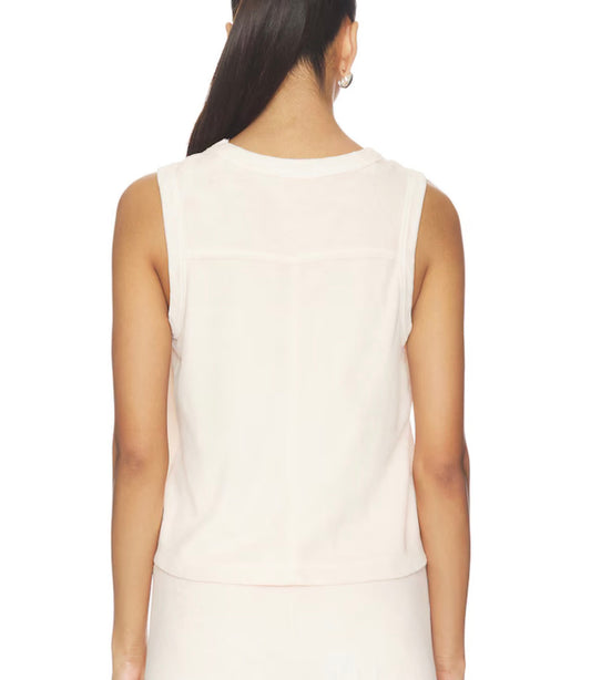 Raw Edge Muscle Tee - Angel Wing