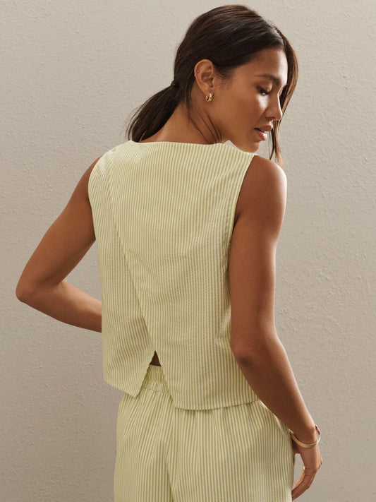 SaltAir Tank- Citron Stripe