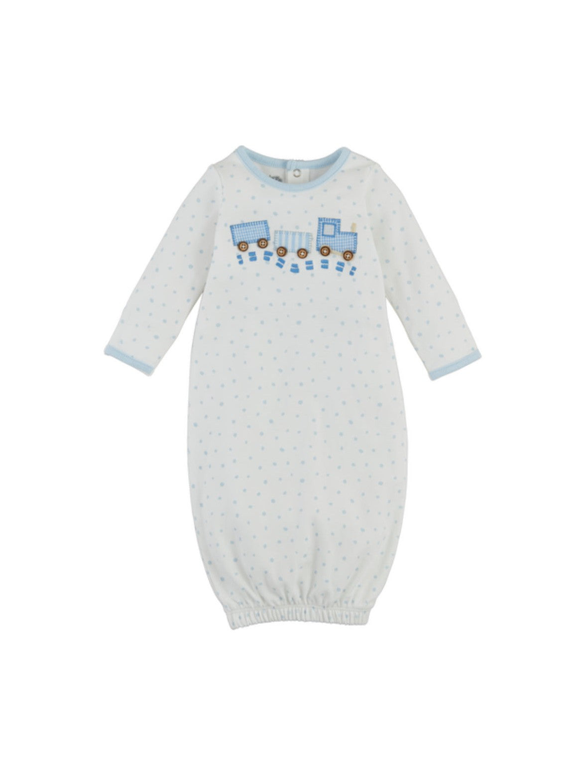 Train Applique Gown