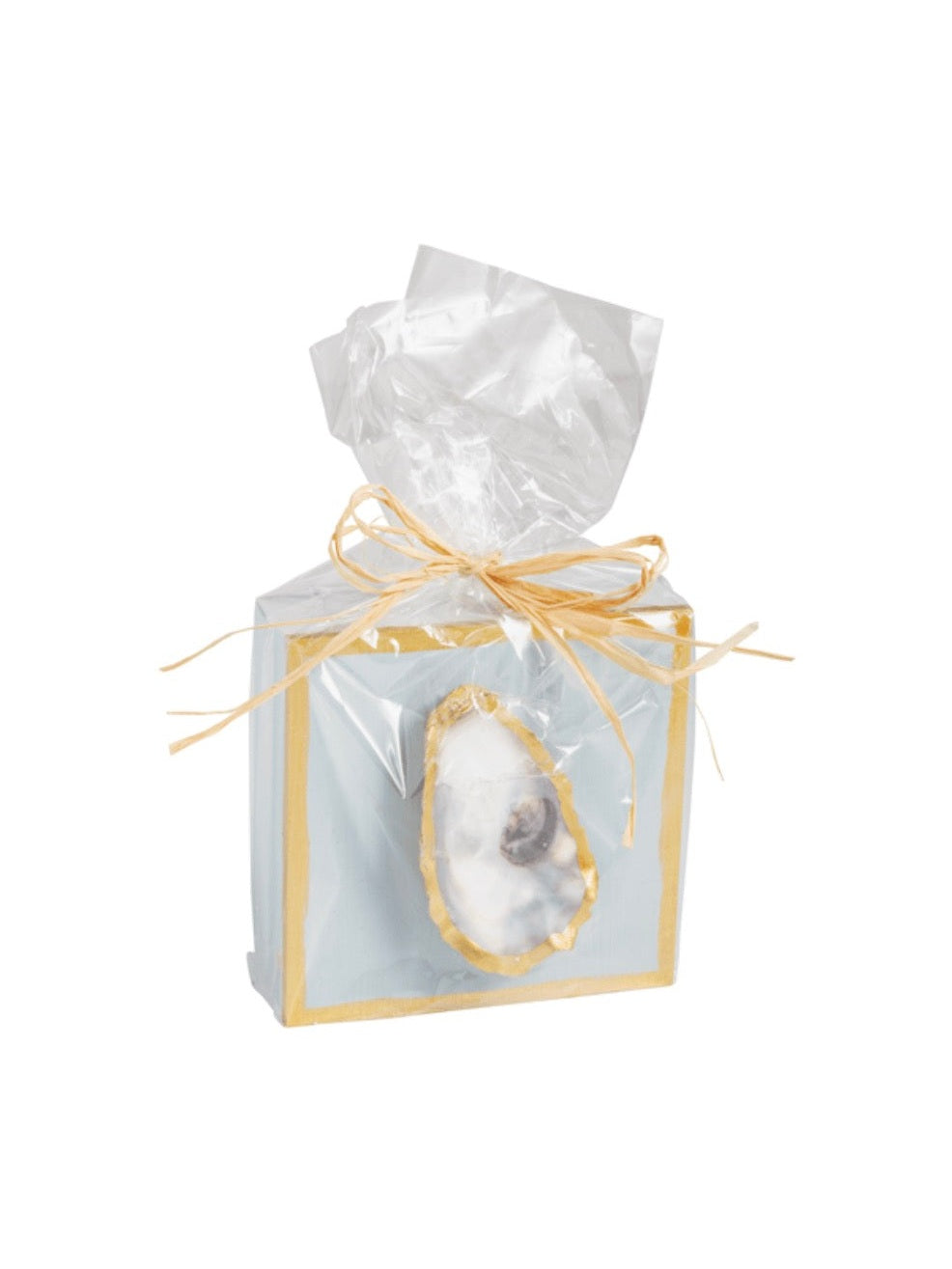 Light Blue Oyster Shell Plaque