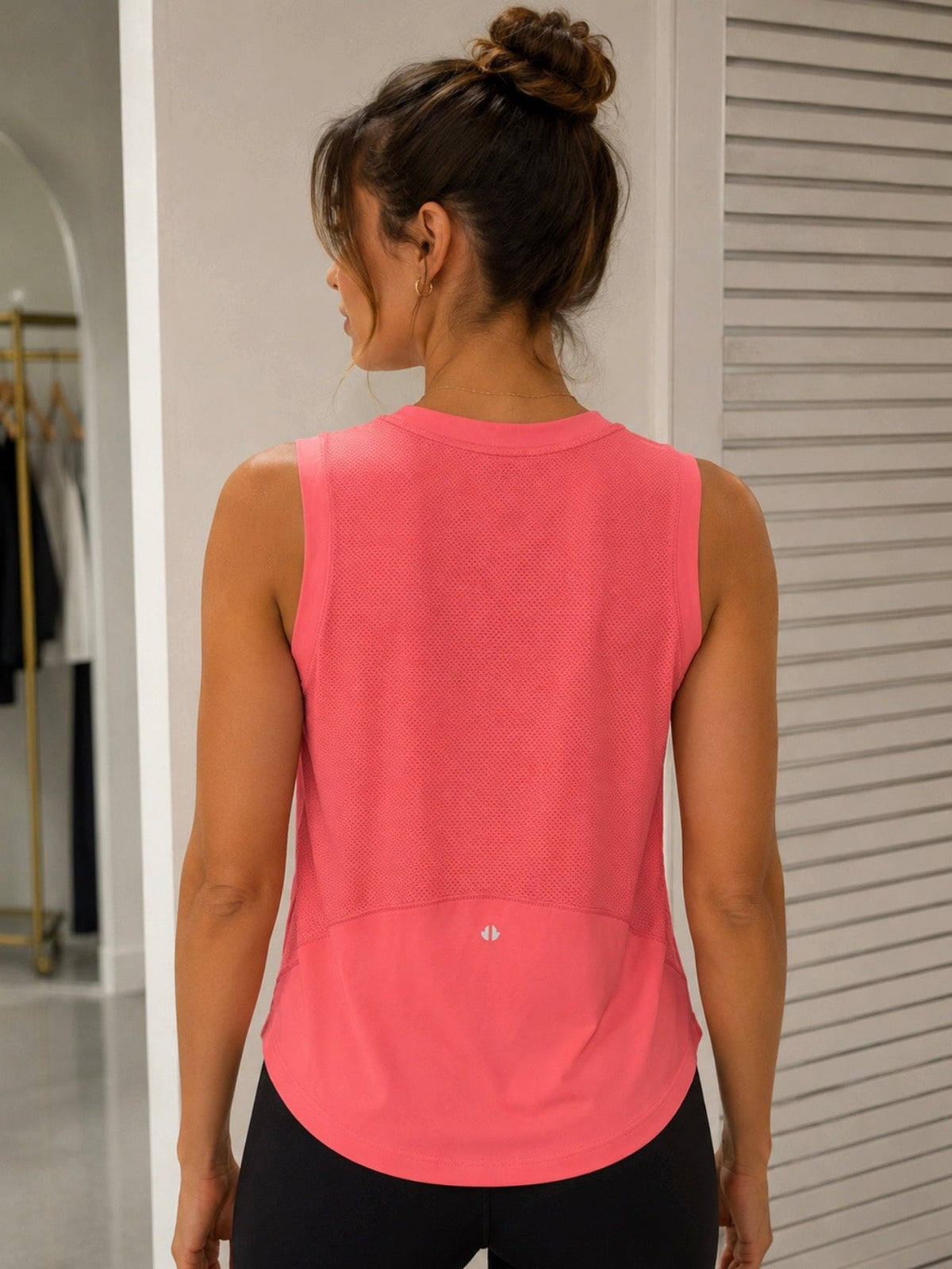 Performance Boxy Tee - Tea Rose