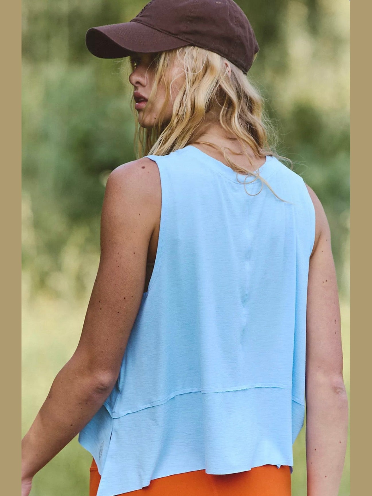Tempo Tank - Bright Blue