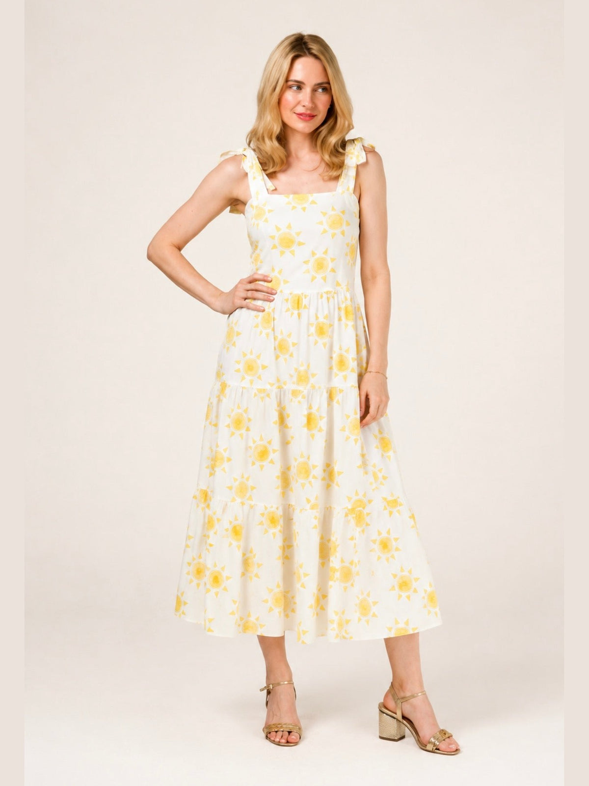 Graysen Dress - Lemon Sunshine