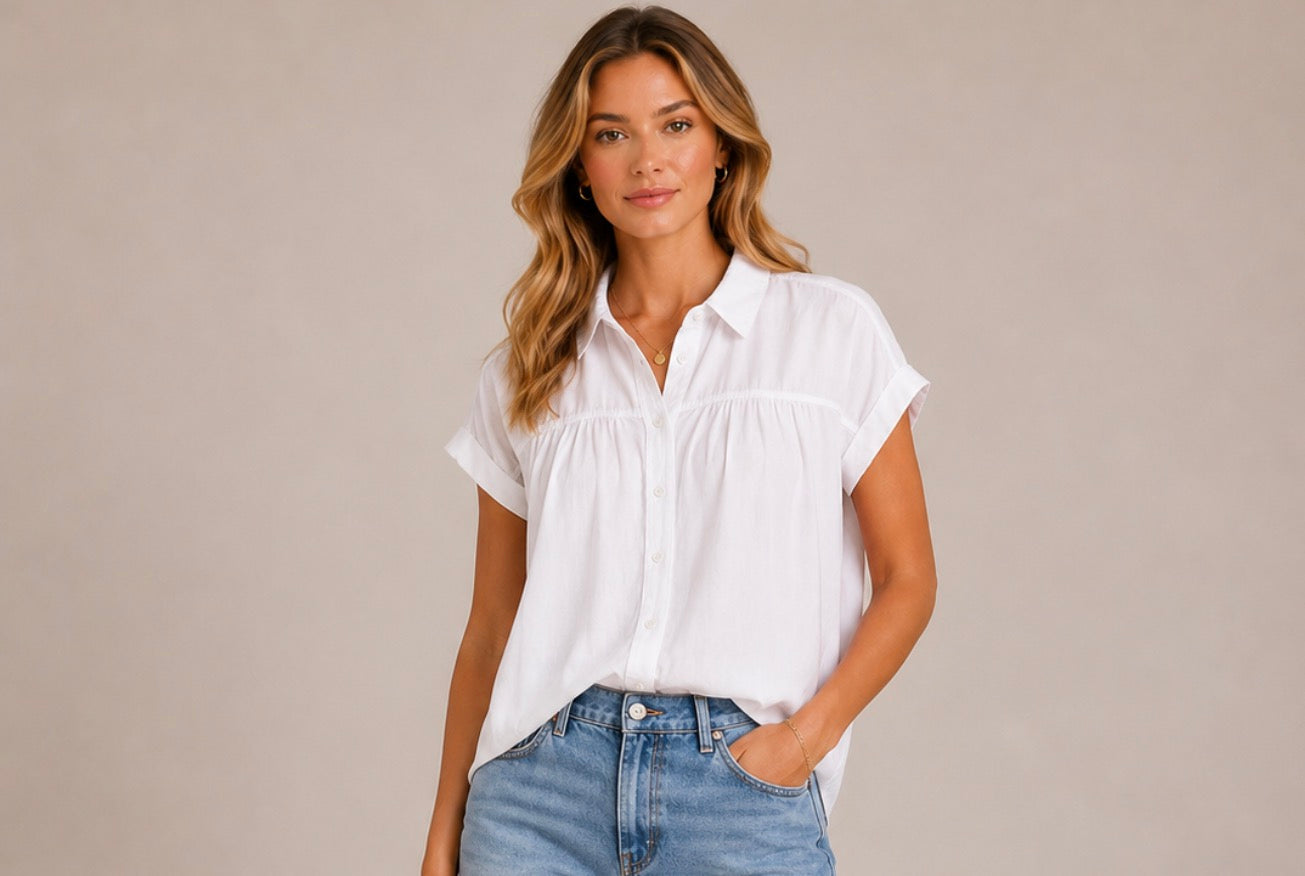 Xander Top - White