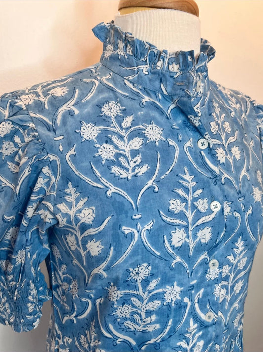 Charleston Midi dress - Blue