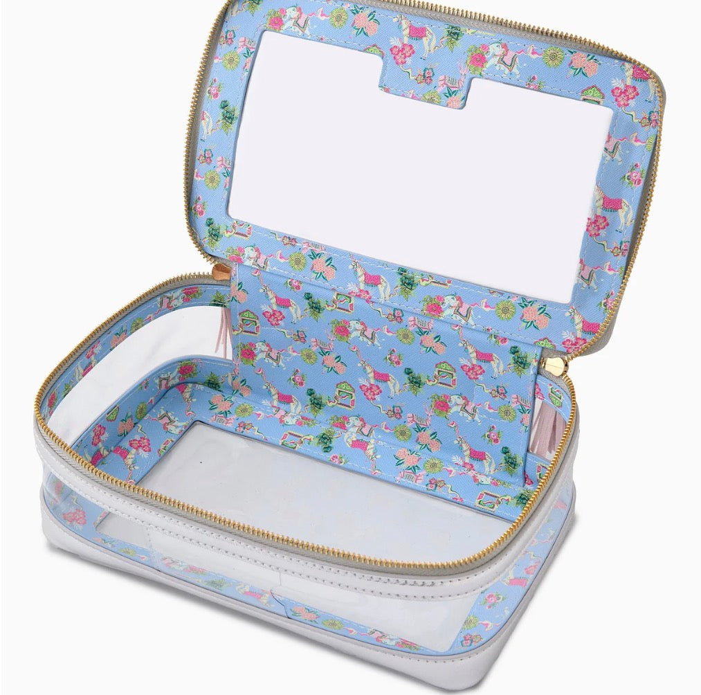 Oh My Mahjong - Silver tile storage bag