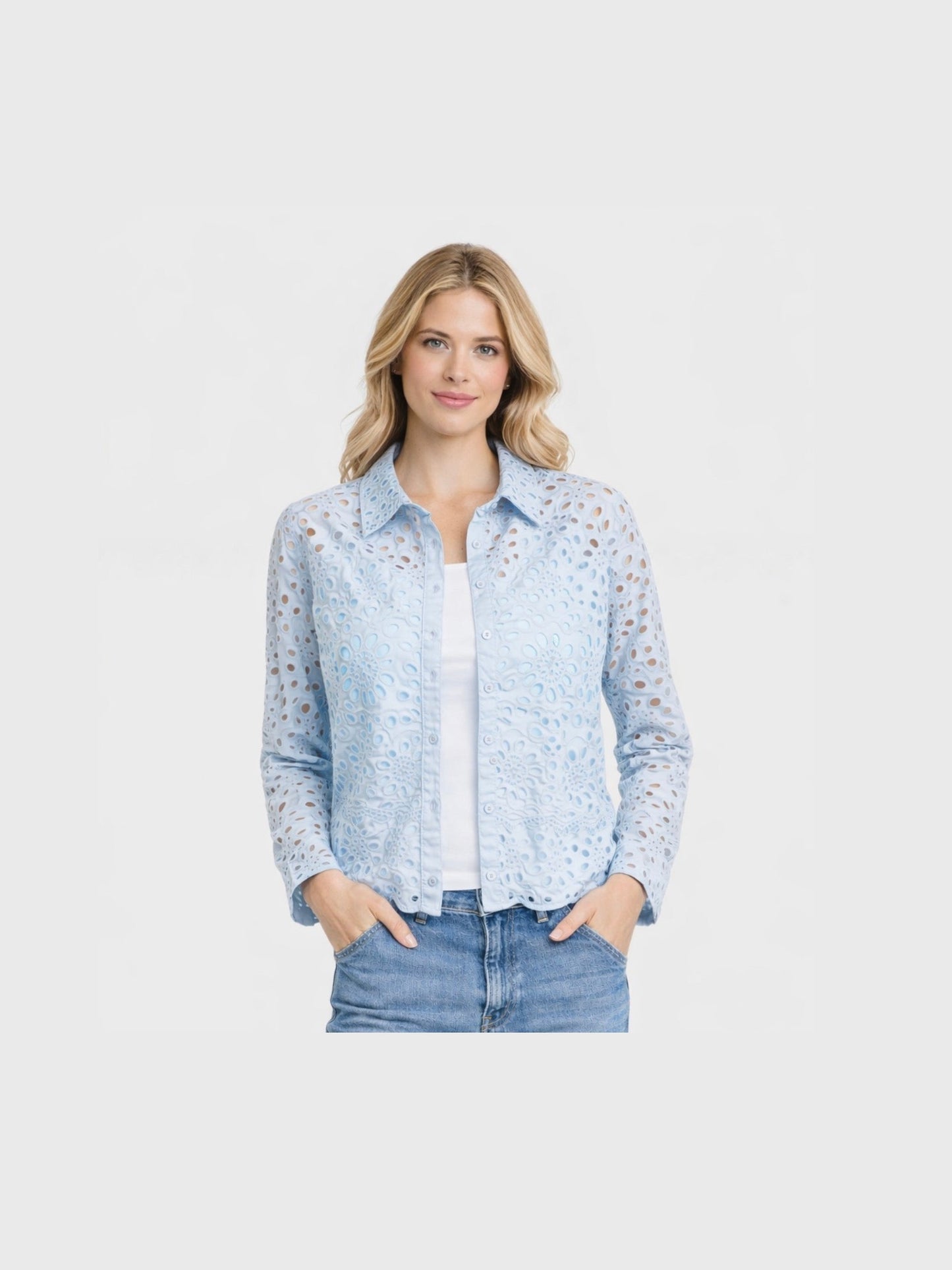 Fairfield Eyelet Top