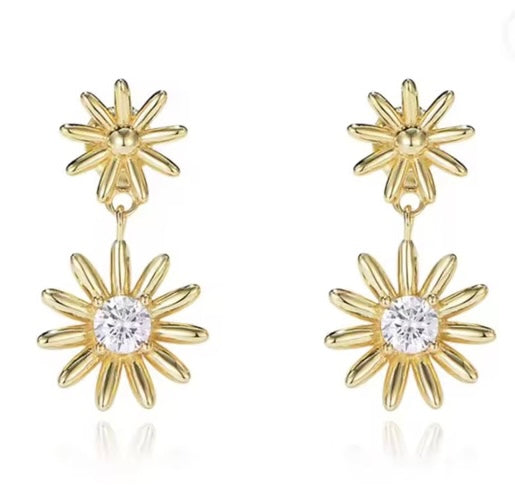 Daisy Drop Earrings