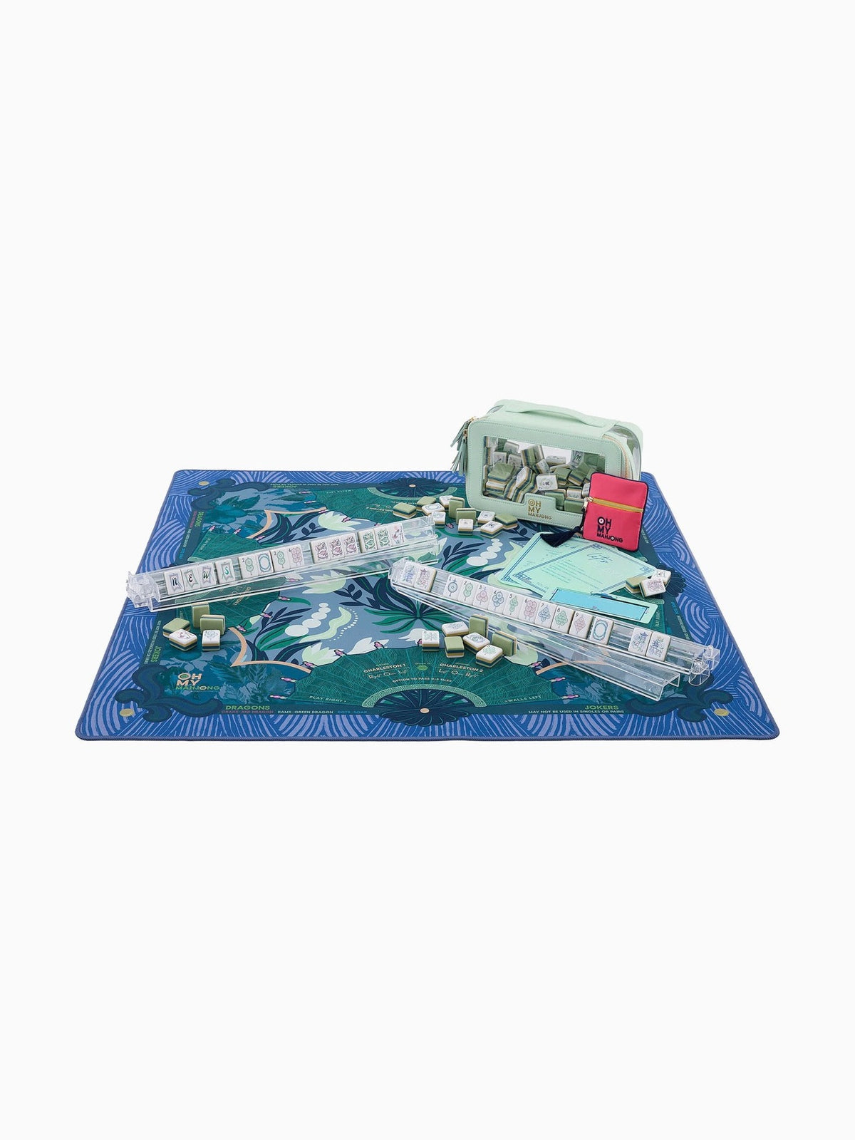 Oh My Mahjong Mat in Tube - Jade