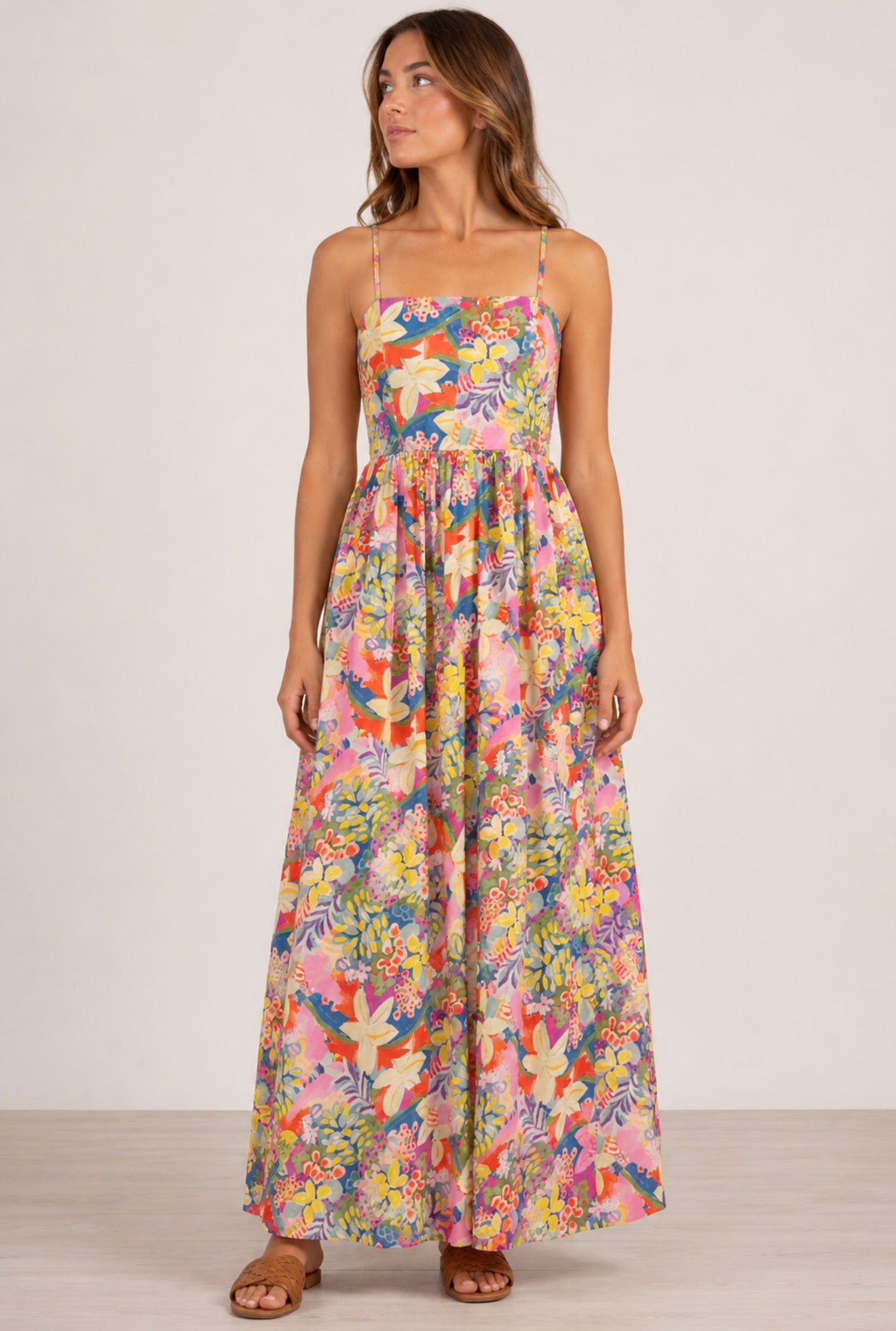 Eros Bouquet Maxi Dress