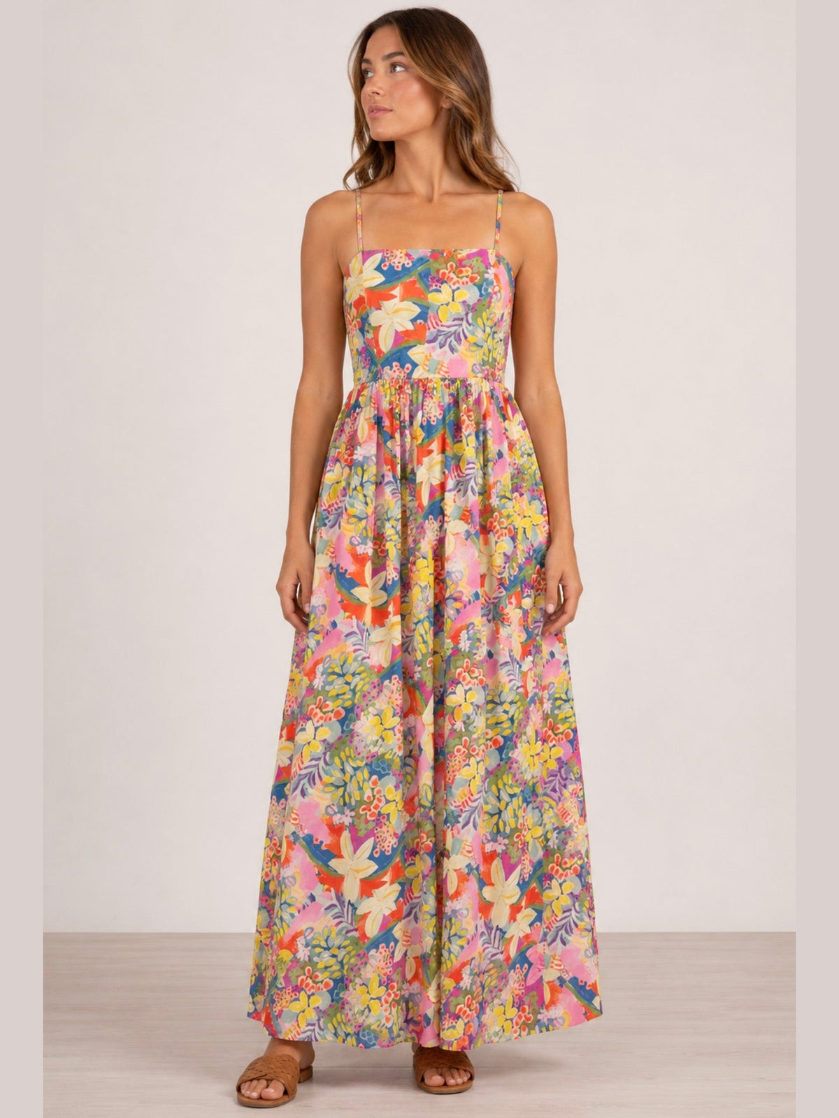 Eros Bouquet Maxi Dress