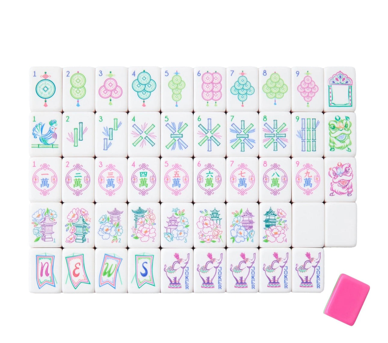Amara Mahjong Tiles