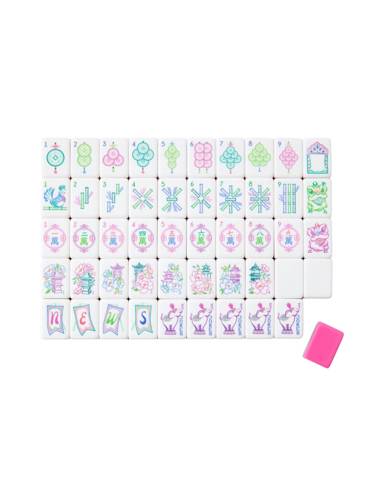 Amara Mahjong Tiles