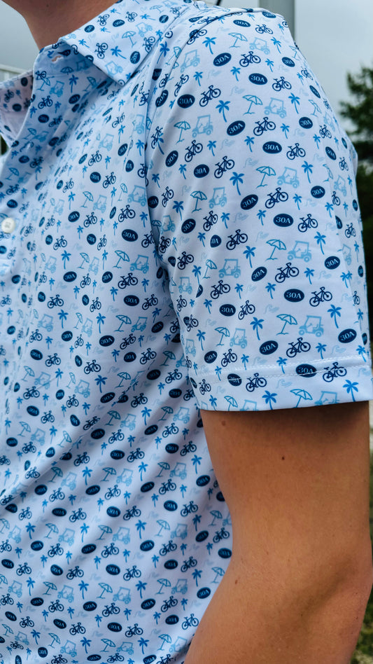 30A Print Polo