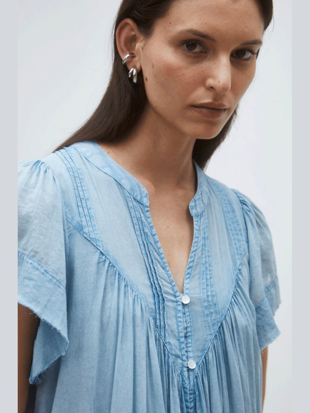 Woven Dress Corolle - Bleu Ciel