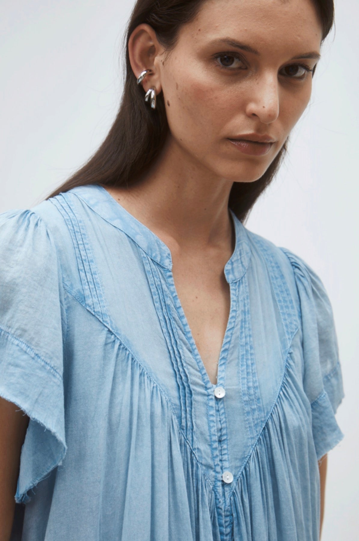 Woven Dress Corolle - Bleu Ciel