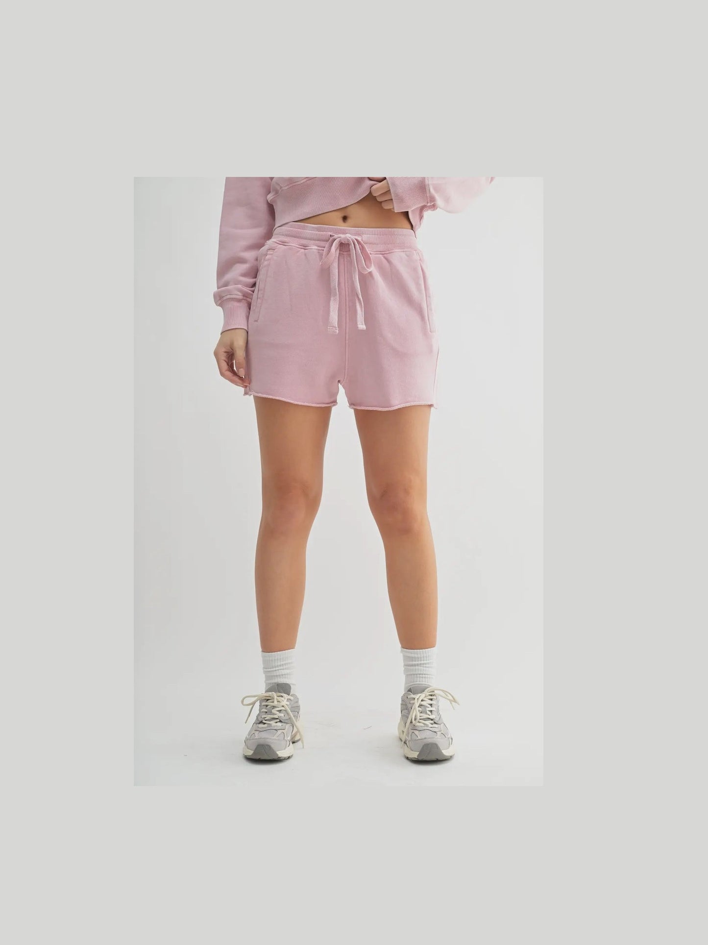 Mineral Wash Luxe Shorts