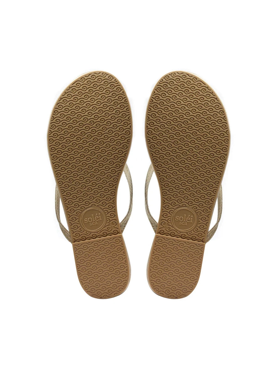 Glitter Champagne Indie Sandal