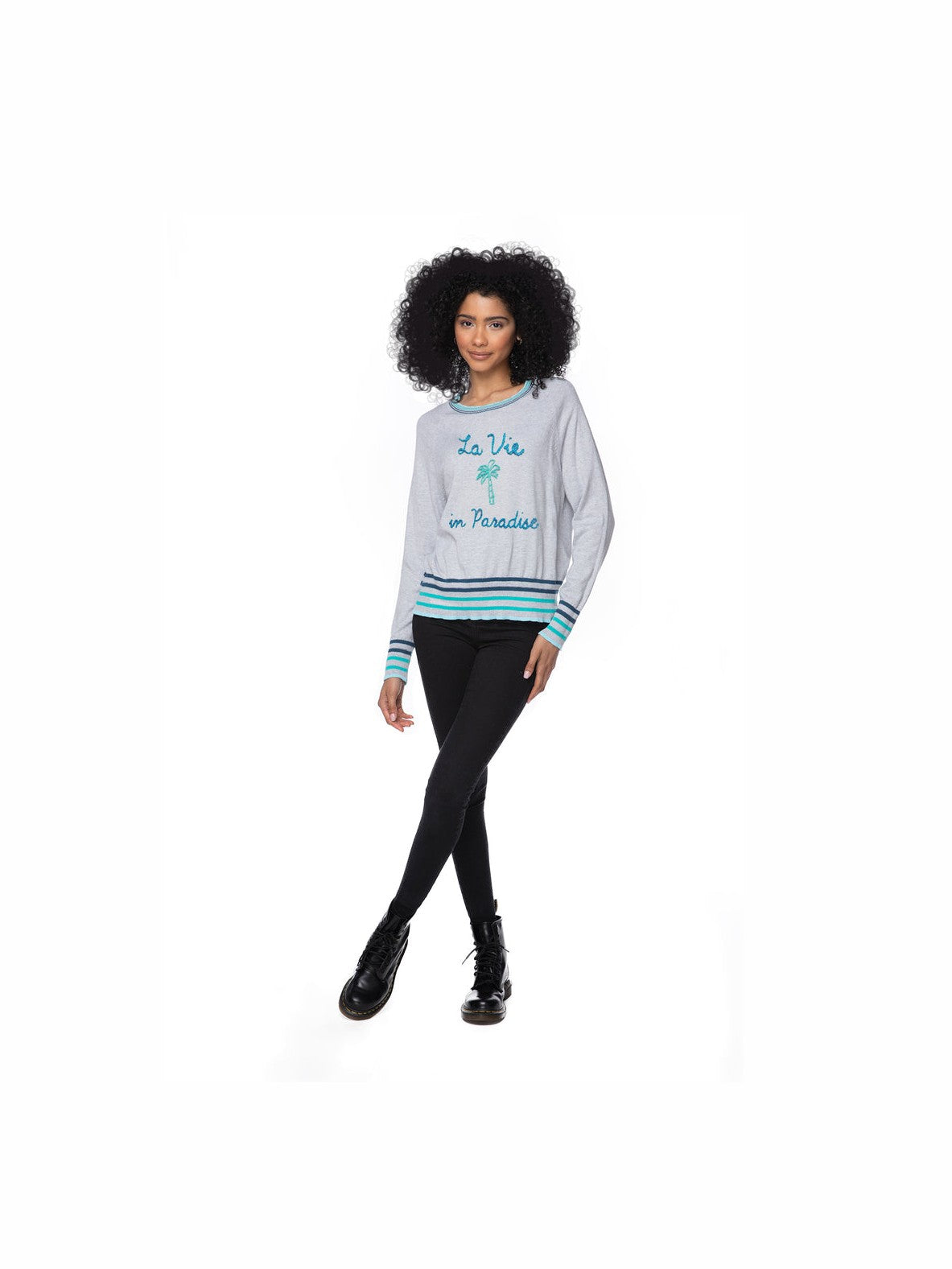 Stripes Crewneck Sweater - La Vie