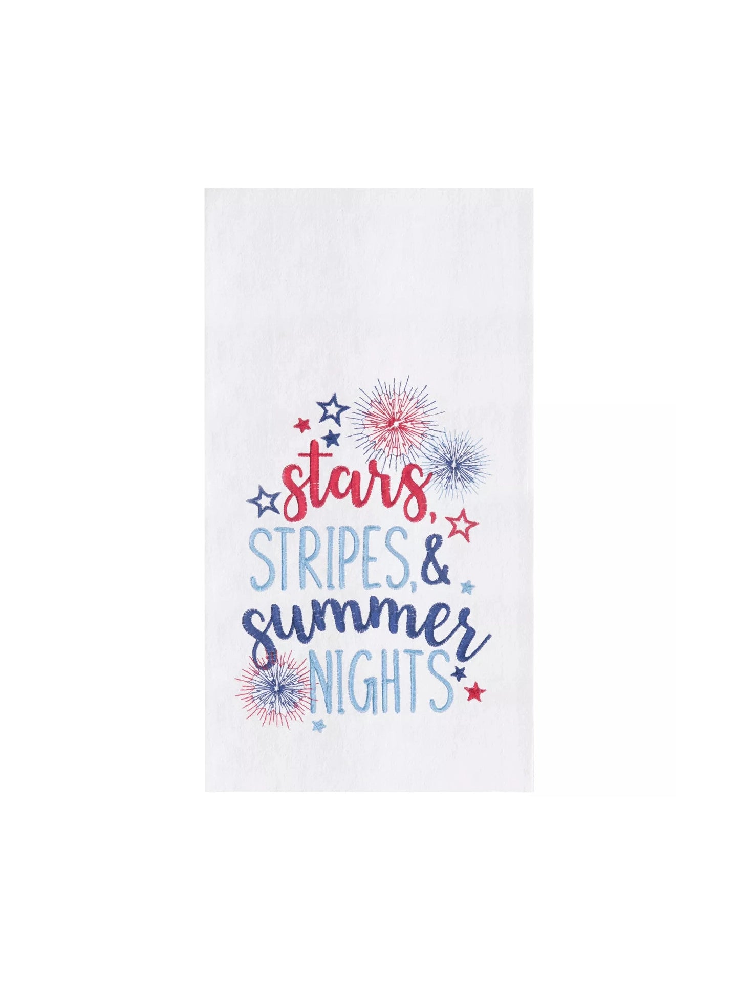 Stars, Stripes, and Summer Nights Kitchen Towel