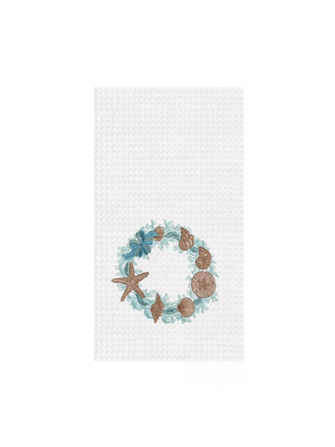 Coastal Wreath Kitchen Towel