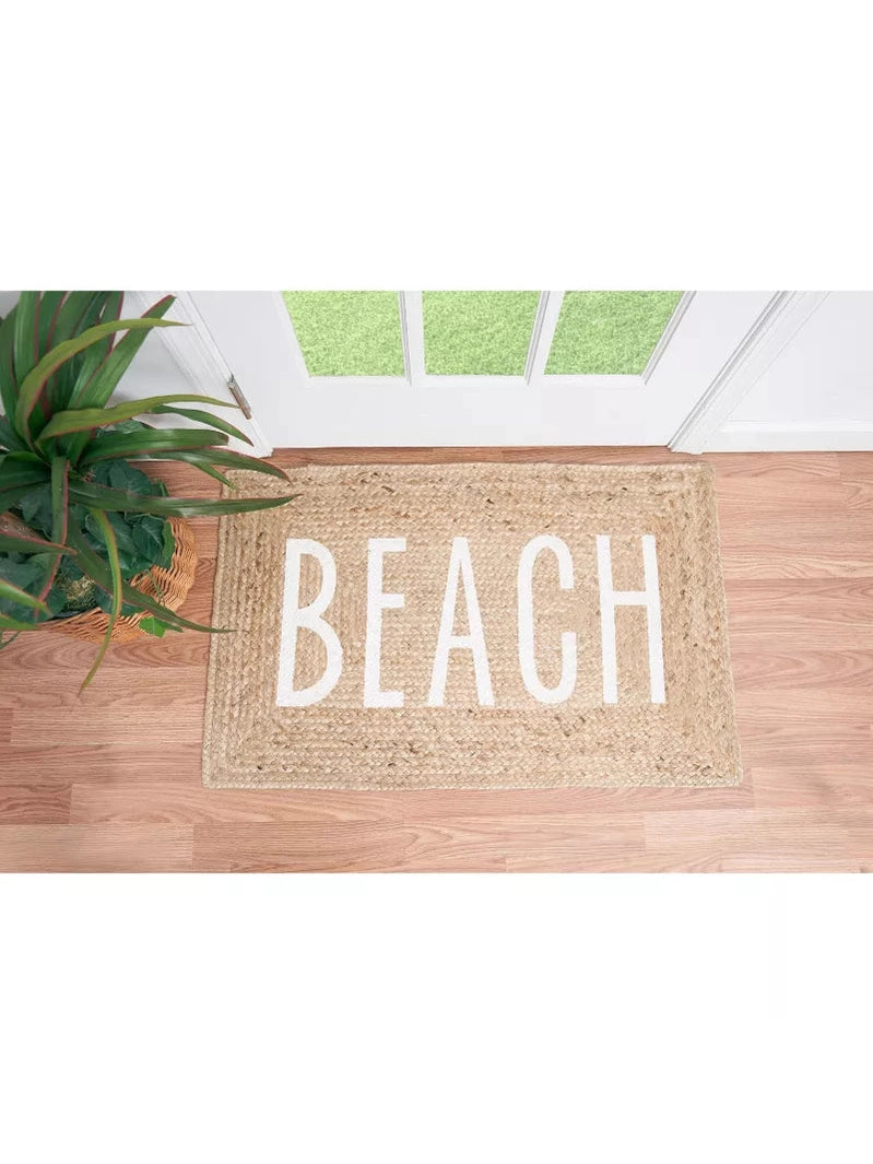 Beach Jute Braided Rug