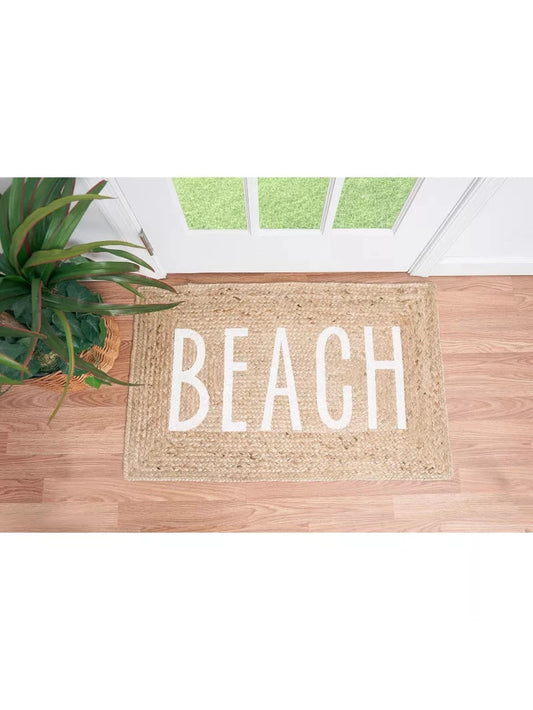 Beach Jute Braided Rug