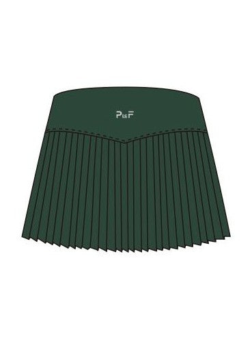 Pleated Tennis Skirt - Evergreen Noir