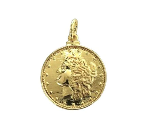 Goddess Coin Charm