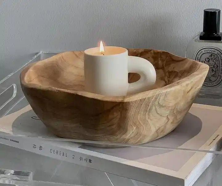 Large Teak Bowl