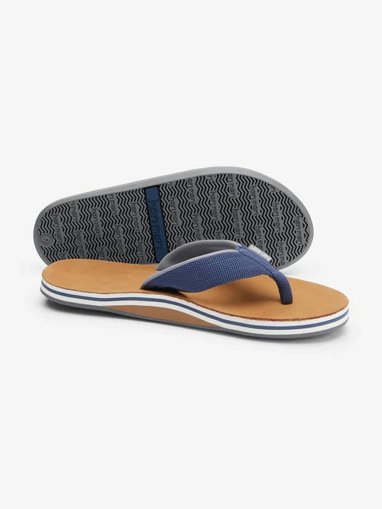 Scout Flip Flops - Indigo / Grey