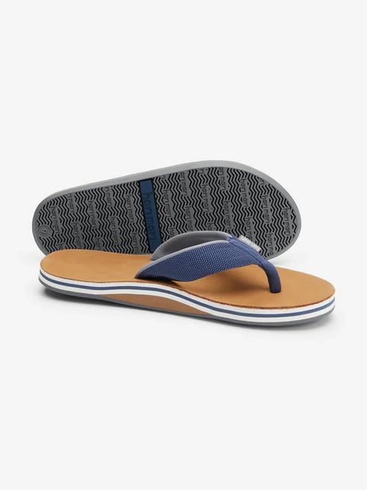 Scout Flip Flops - Indigo / Grey