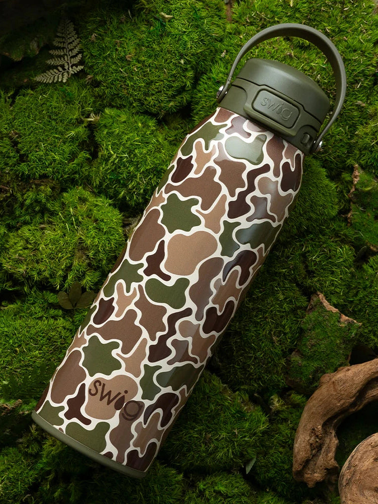 Leakproof EZ Fill Bottle 32oz - Hunting Camo