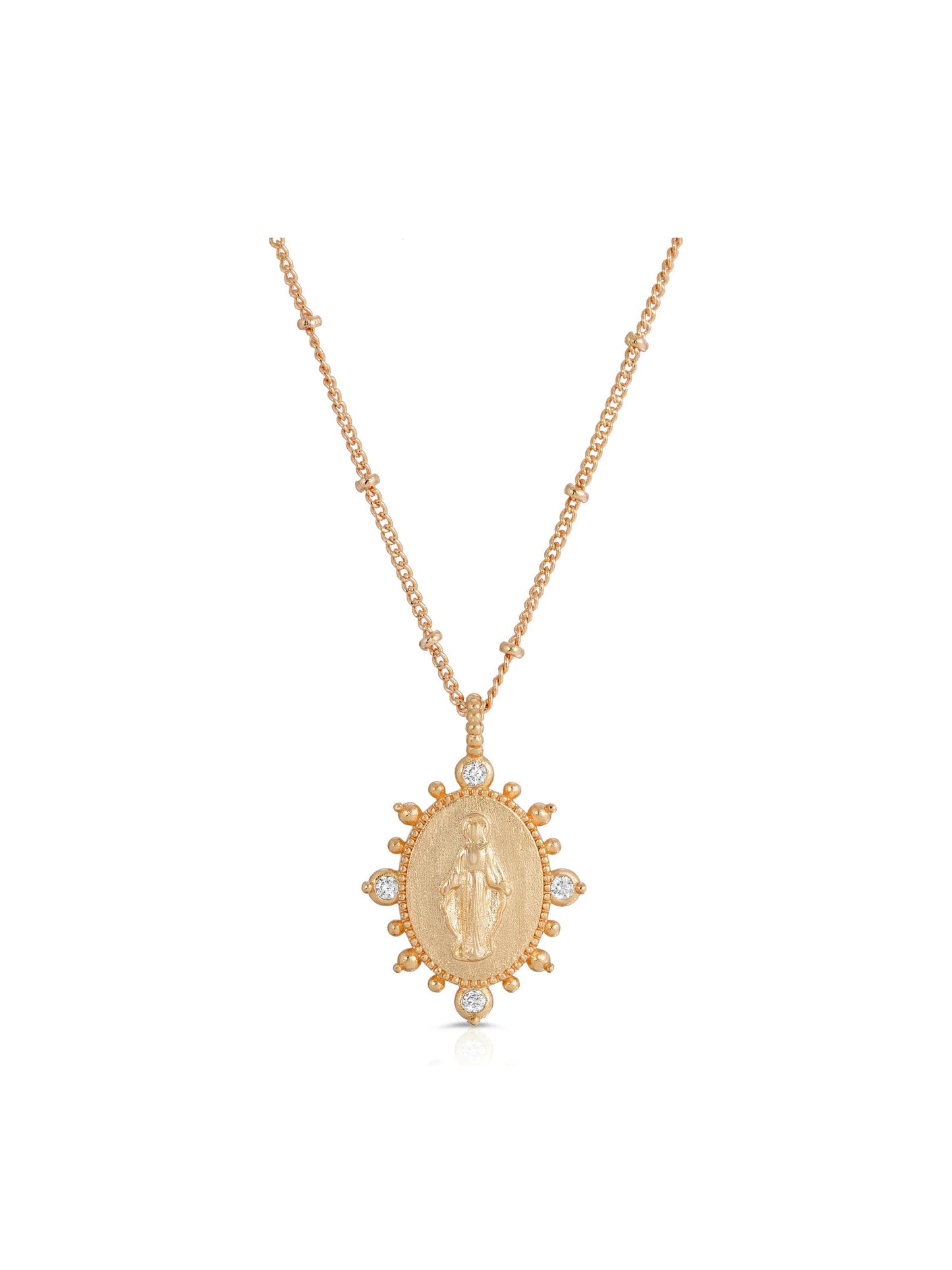Lady Lourdes Pendant Necklace