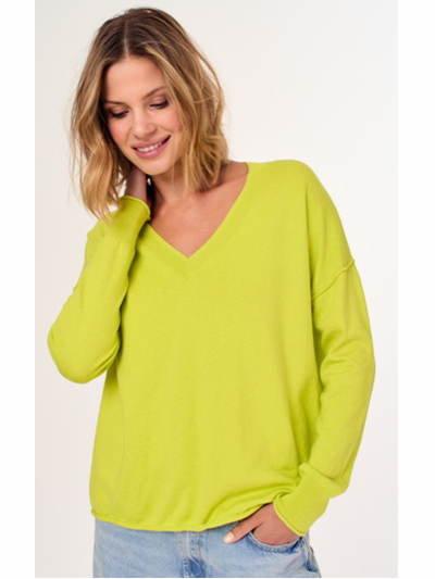 Citrus Easy VNeck Sweater