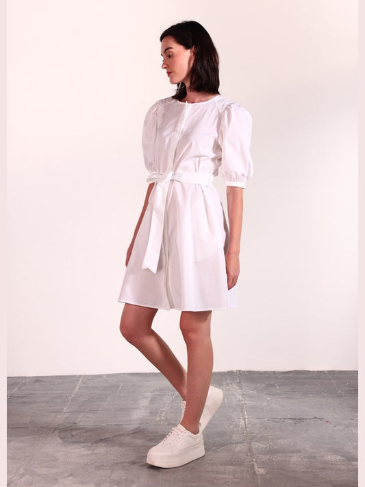 White Paula Dress