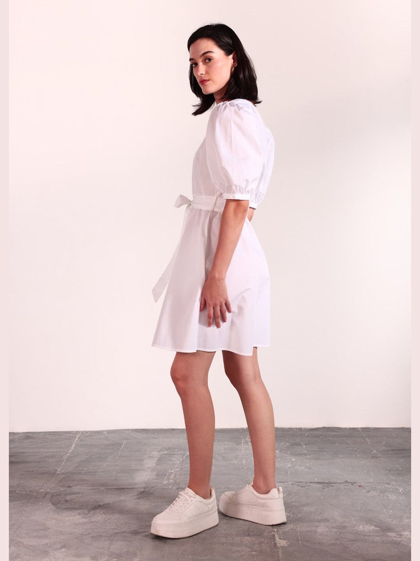 White Paula Dress