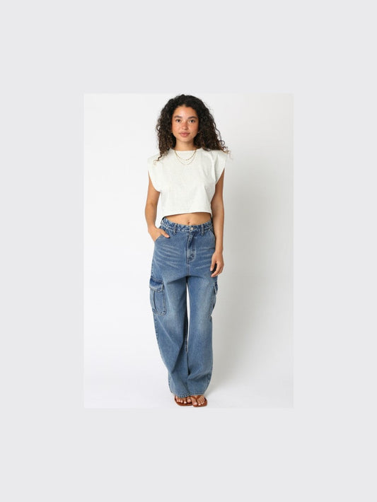 Lila Cropped Top