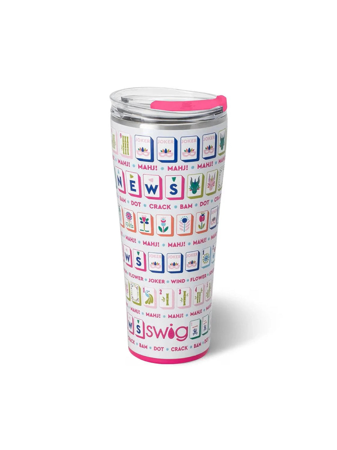 Mahjong Tumbler 32oz