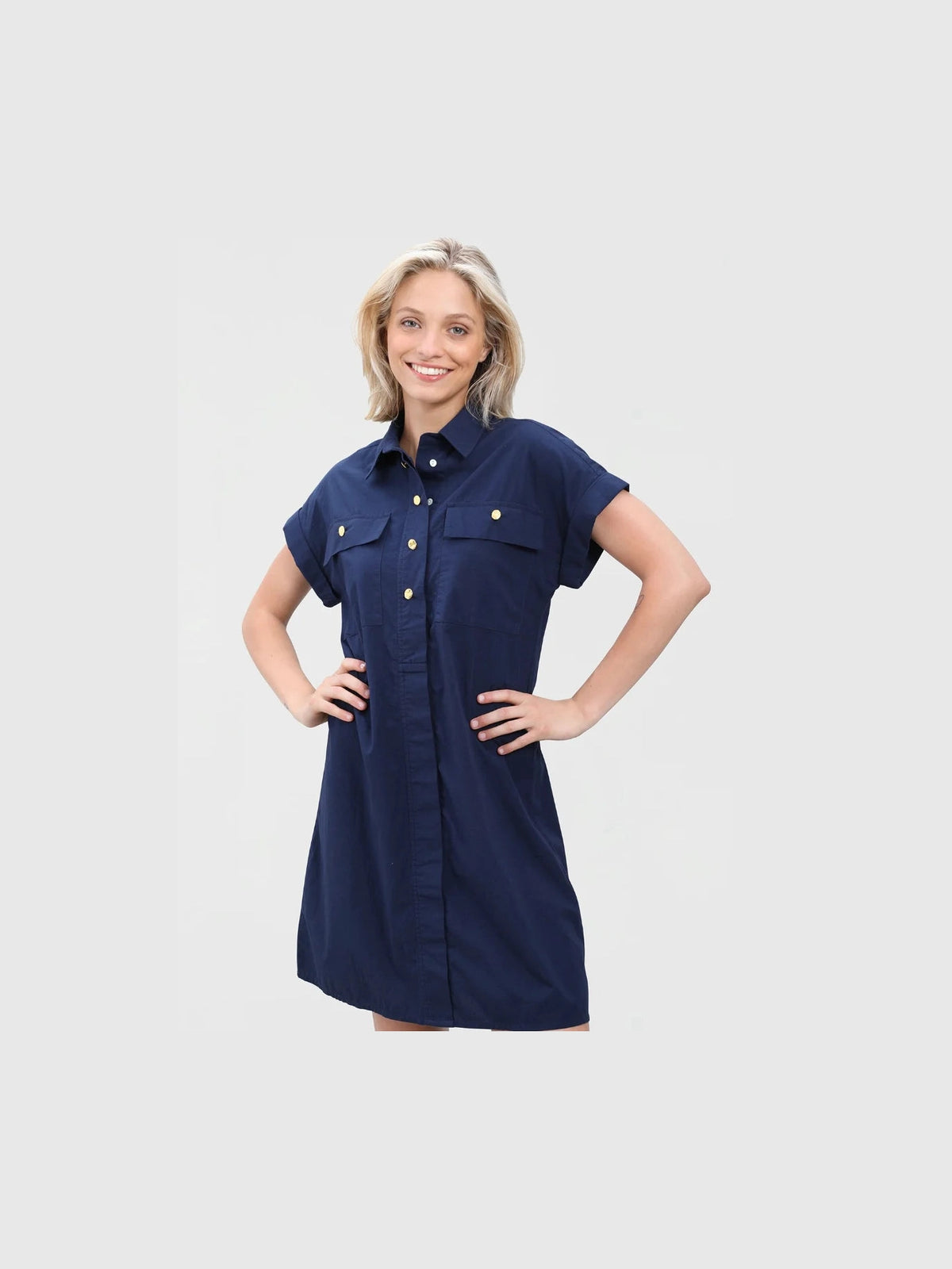 Navy Harper Dress