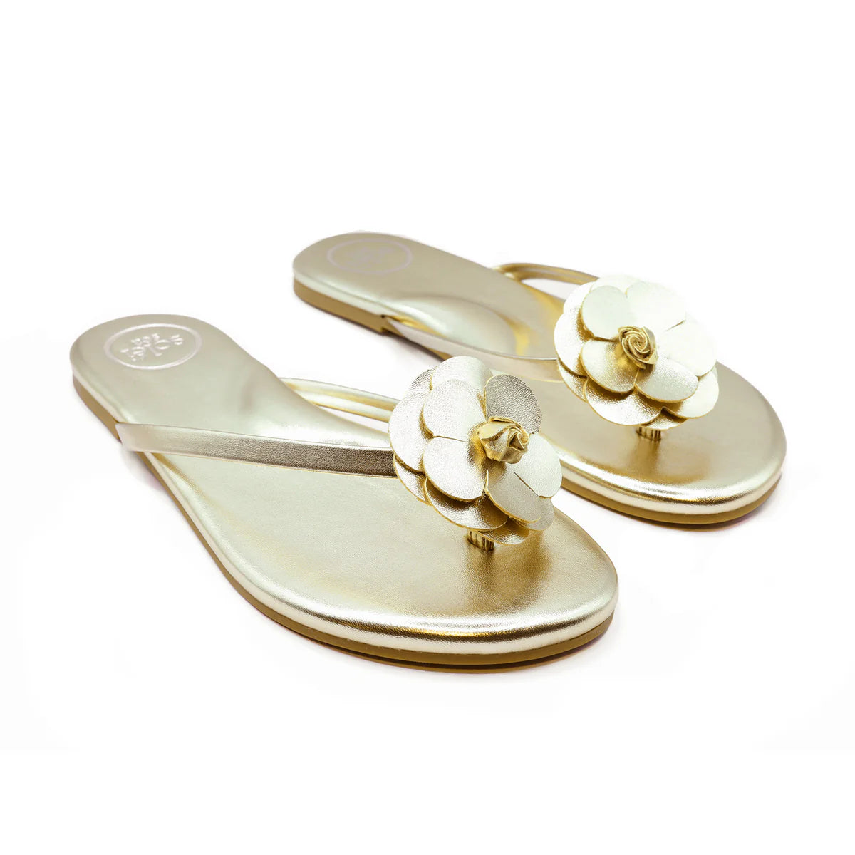 Valentina Sandals - Gold