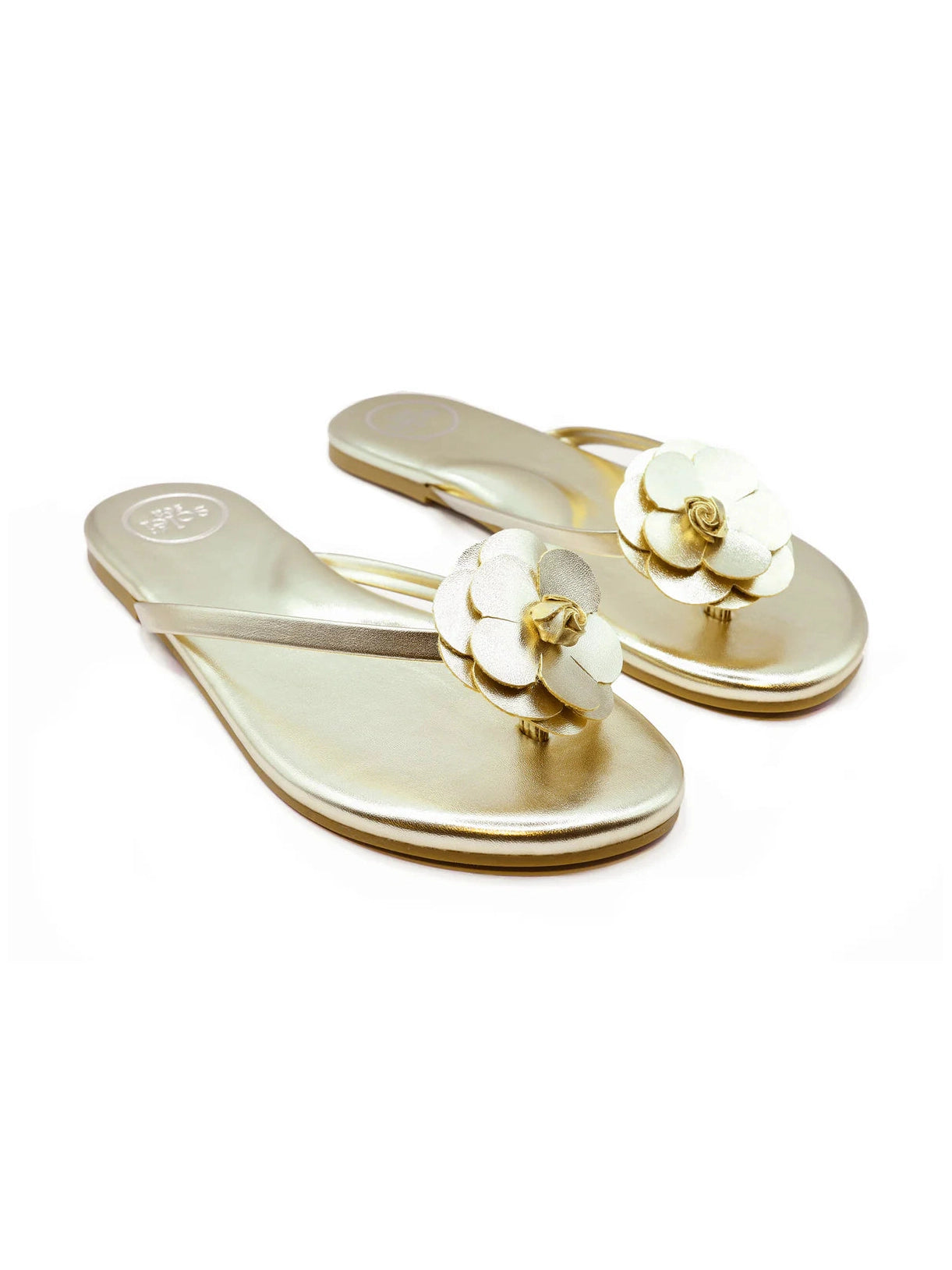 Valentina Sandals - Gold