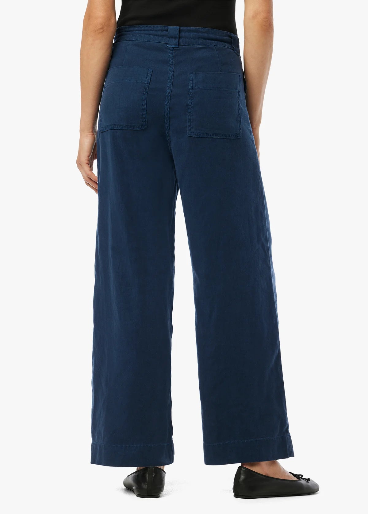 Addison Pant in Dark Denim - Lightweight Summer Style