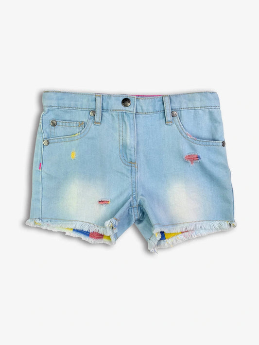 Rhodes Embroidery Sun Shorts