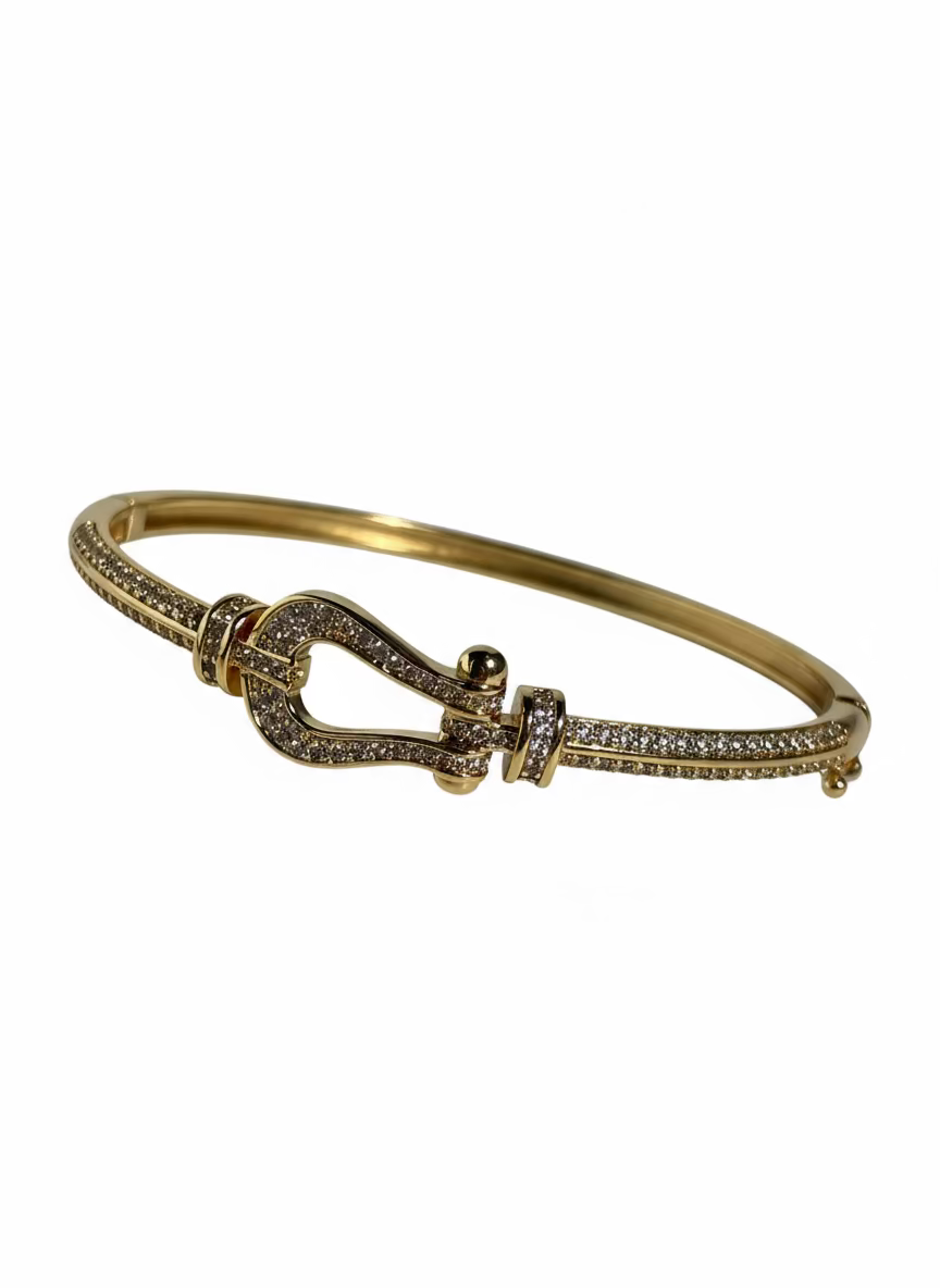 Lariat Buckle Bangle