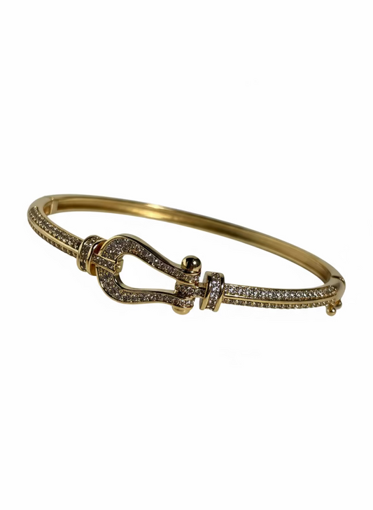 Lariat Buckle Bangle