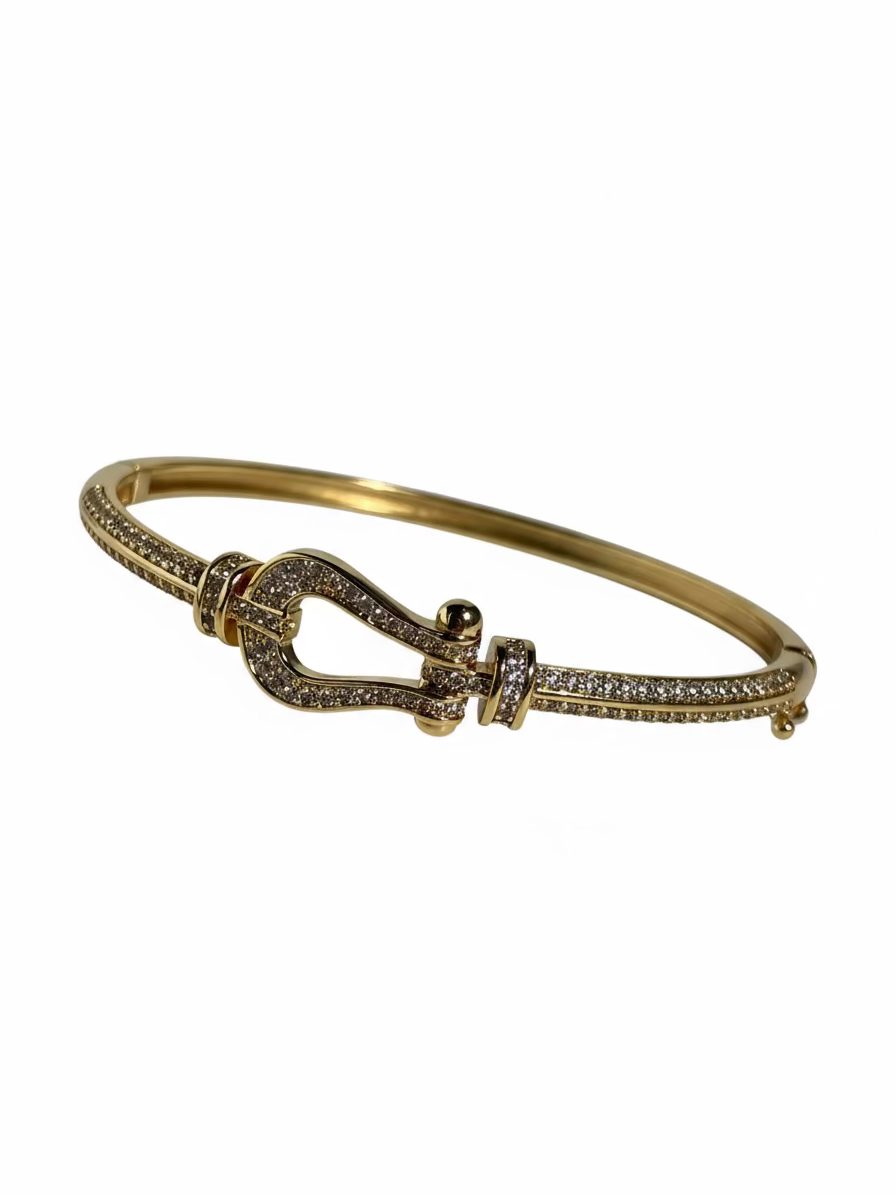 Lariat Buckle Bangle