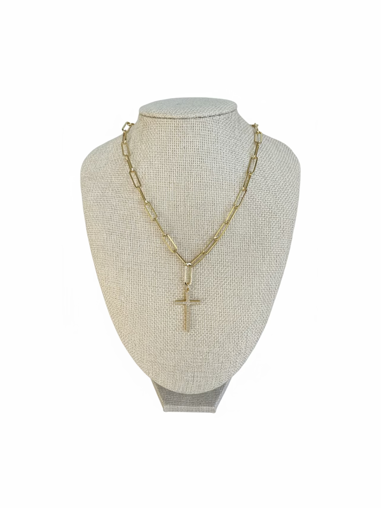 Mary Cross Necklace