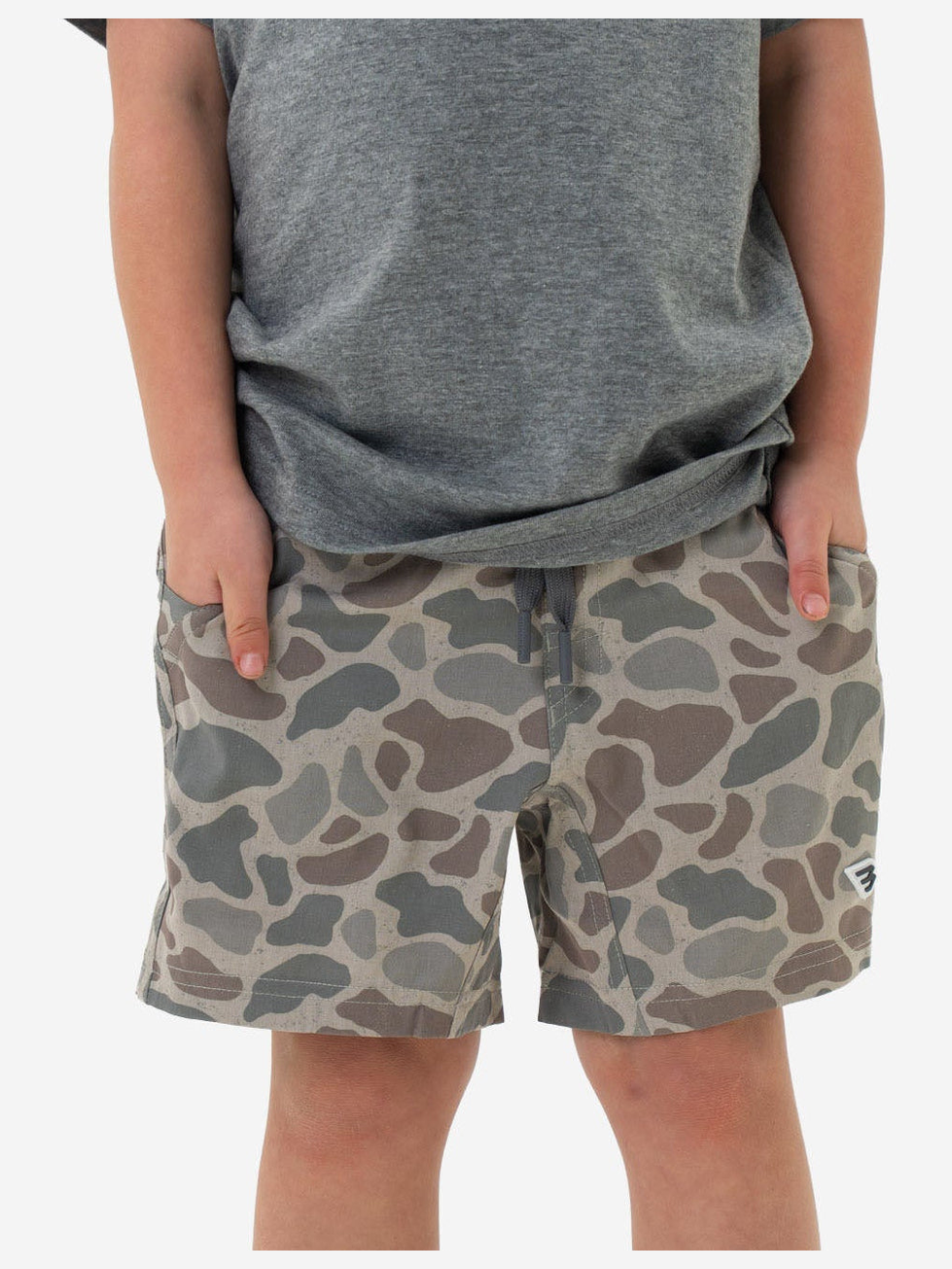 Youth Athletic Short - Classic Deer Camo