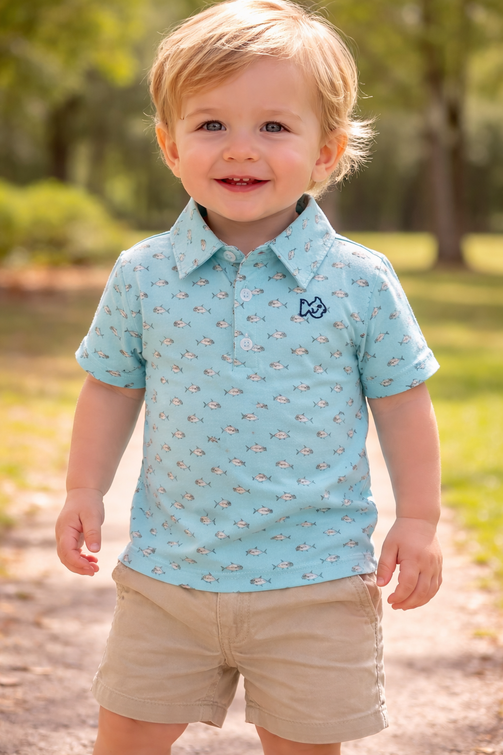 Boys Short Sleeve Pro Performance Polo - APFP